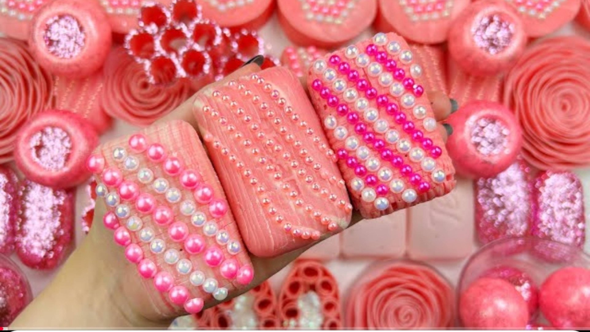 PINK🌸🍧💒💞ASMR Soap смотреть онлайн