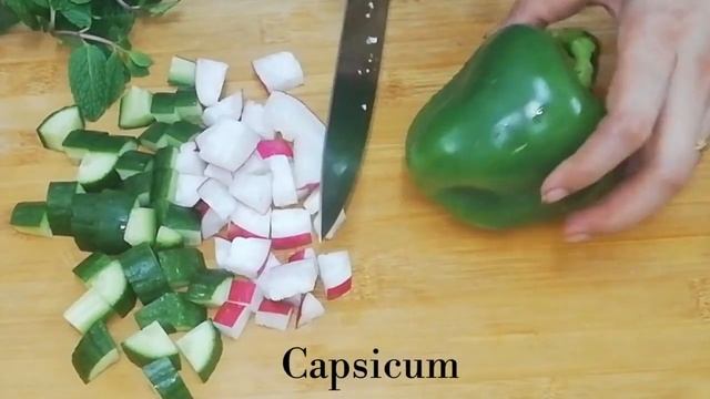 Fattoush salad Recipe ! how to make arabic fatush salad - سلطة فتوش || Lebanese salad Fattoush смотреть онлайн