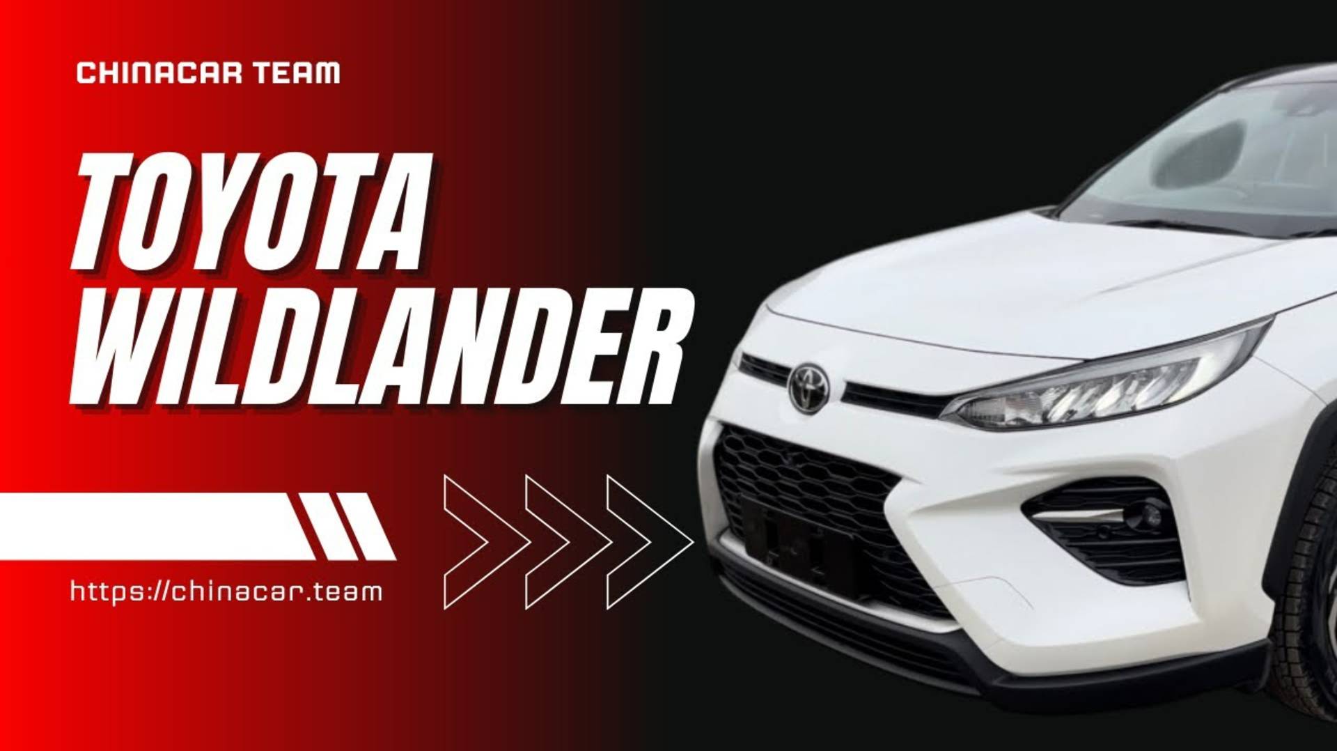 Обзор TOYOTA WILDLANDER||Chinacar