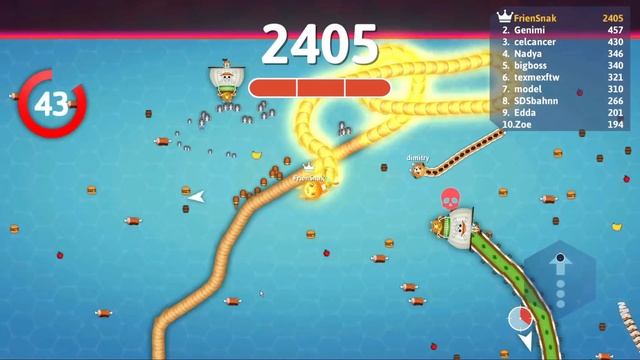 How The Biggest Snake Escaped My Trap?! Hack Or Glitch Or Luck? Snake.io смотреть онлайн