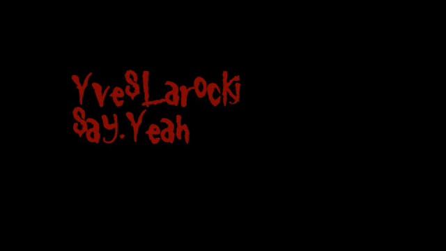 Yves Larock-Say Yeah