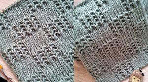 Шахматный узор спицами для ваших лучших кофточек.💯🧶❤️