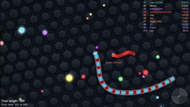 Slither.io 🐍 Врезаюсь не первый раз смотреть онлайн