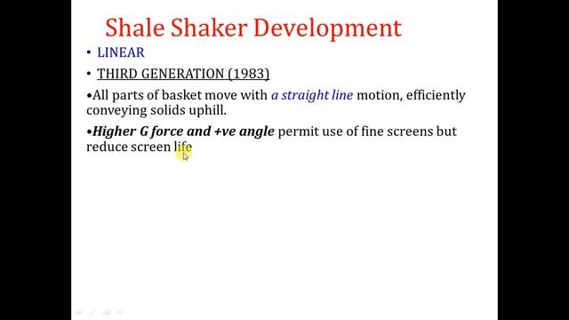 5. Advanced Mud School : Shale Shaker #1