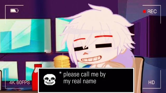 Because i'm not human [ a bit different ] // Sans AU's // ft. Sans (classic) смотреть онлайн