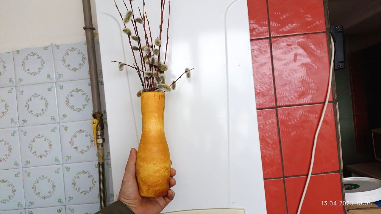 с праздником вербы! вазония из коряги под сухостой икебаны. морилка лиственница и масловоском покрыл смотреть онлайн