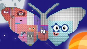 Numberblock Puzzle Tetris Game 2222 ASMR SPACE Fanmade Animation