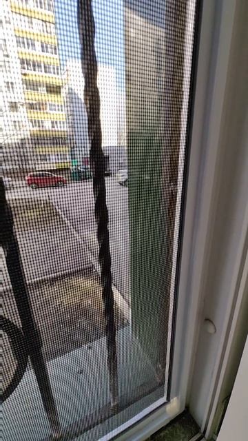 Вставная москитная сетка с полотном Антикошка #МоскитныеСеткиТольятти