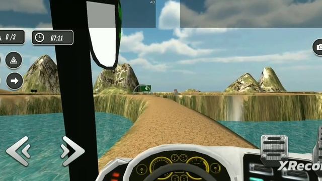 Dangerous bus driving on hilly mountain Bus simulator Ultimate GameplayGaming смотреть онлайн