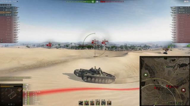 Т100ЛТ + АМХ13105 против МАУСА! Патовая ситуация. смотреть онлайн