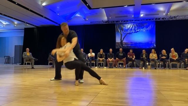 Melissa Rutz & Kyle Redd West Coast Swing Monterey Swingfest 2020 смотреть онлайн