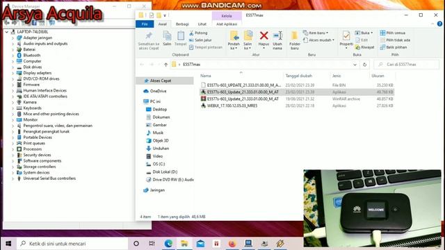 Instal Firmware Dan Webui Mod Di Huawei E5577s-603