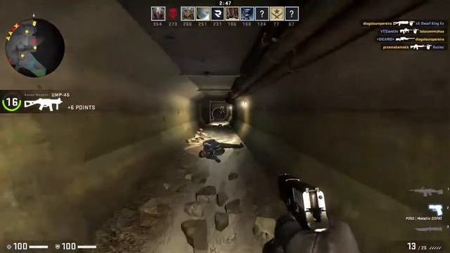 CS:GO P250 Metallic DDPAT Factory New Gameplay смотреть онлайн