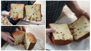 "Жизнь на пенсии".. Испекла пробный кулич в хлебопечке.