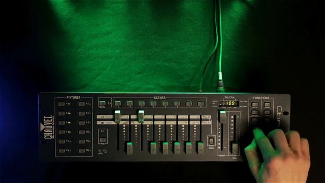 Как записать сцену на Chauvet Obey 40 смотреть онлайн