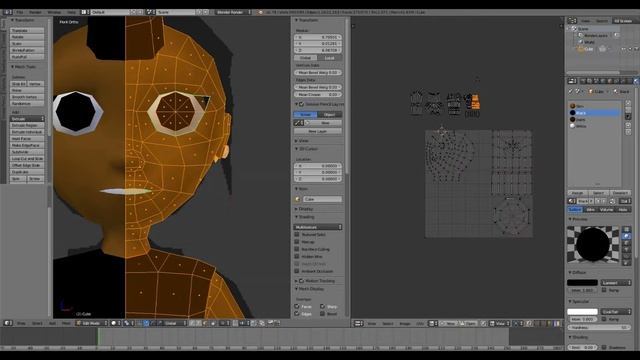 Blender Low Poly Character Creation Timelapse For Mobile Game [PART 2]