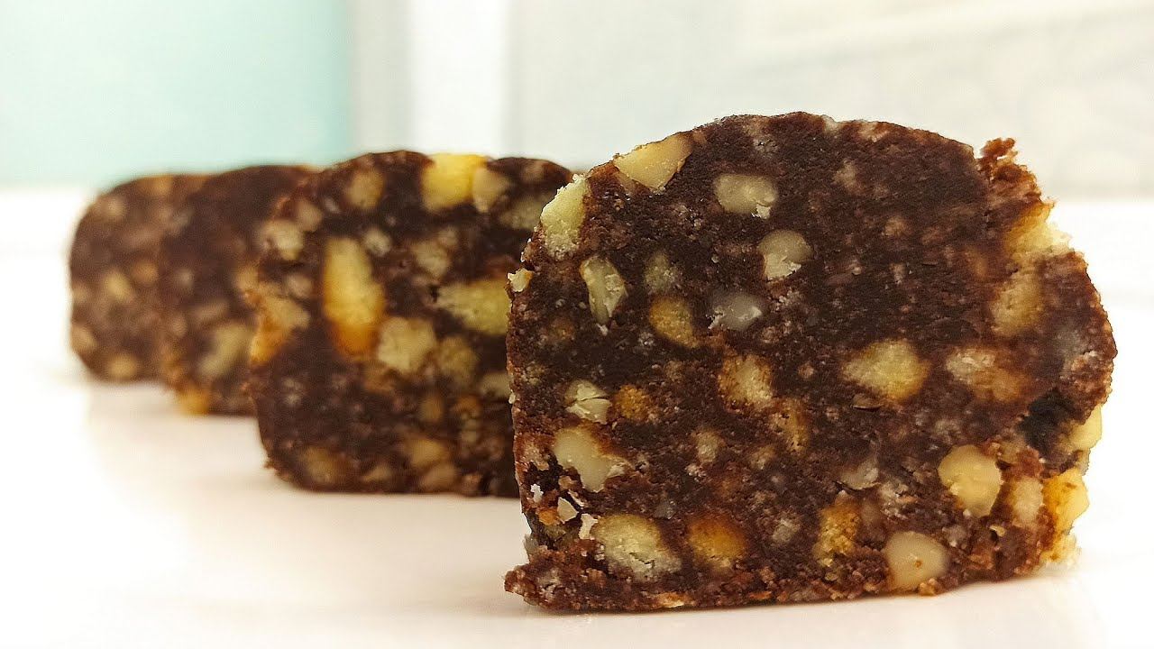 ШОКОЛАДНАЯ КОЛБАСКА, как в детстве, за 10 минут / Магия вкуса смотреть онлайн