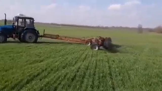 Борона мотыга ротационная прицепная гидрофицированная БМГР-15У смотреть онлайн