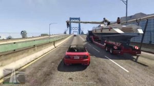 GTA5. Прохождение миссии. Отец и сын. PS4. (Grand Theft Auto 5)