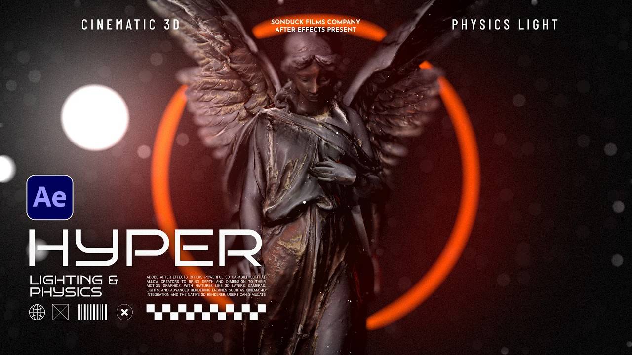 Создавайте Гипер-3D визуальные эффекты и физику в After Effects смотреть онлайн