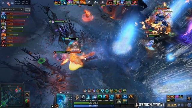 MIRACLE Morphling Genius Plays - Intense Game with Ninja Gear Dota 2 смотреть онлайн