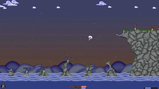 Worms Armageddon | Mission 23 - The Dropzone. смотреть онлайн