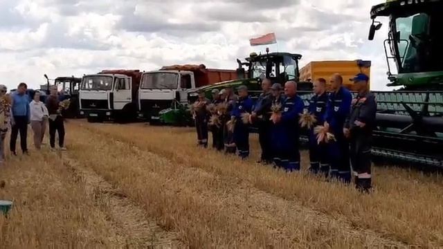 В КСУП «Ханчицы-Неман» провели «Зажинки» смотреть онлайн