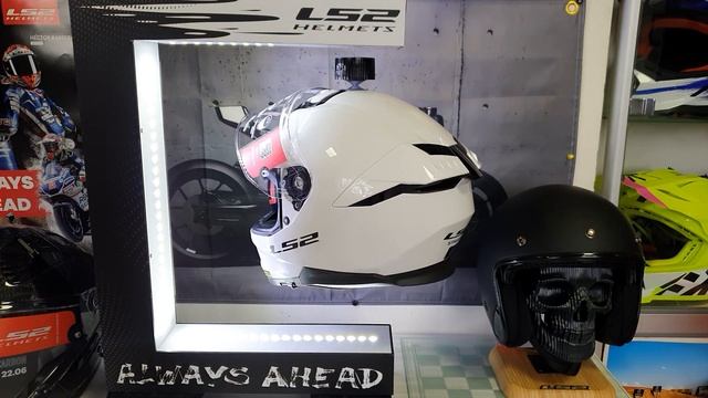 LS2 FF808 Stream 2 Gloss White смотреть онлайн