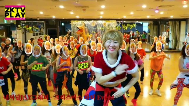 Zumba Korea Tv부록/ 크리스마스 파티 이벤트/ 일산운정줌바 смотреть онлайн
