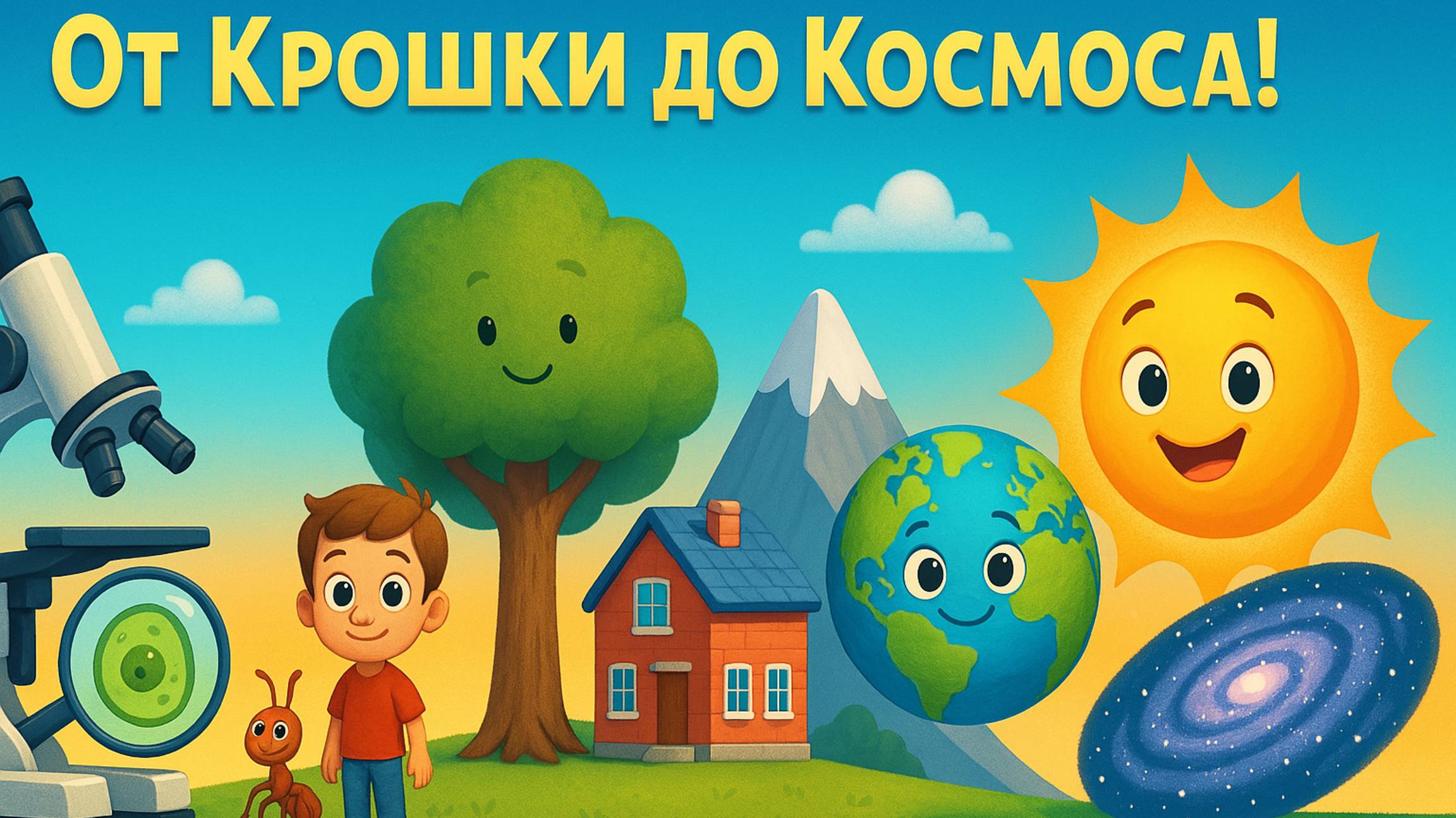 От Крошки до Космоса!" 🌱🌍🌌 смотреть онлайн