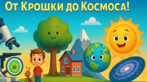 От Крошки до Космоса!» 🌱🌍🌌