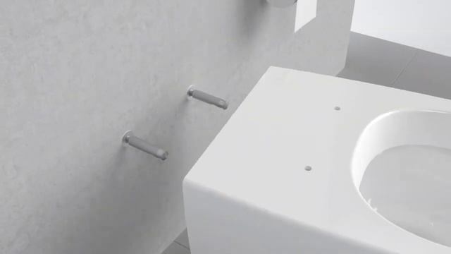 How to install a VitrA Wall-Hung WC Pan (bottom fixation) смотреть онлайн
