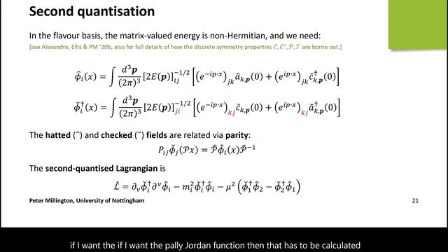 Non-Hermiticity: a new paradigm for model building in particle physics смотреть онлайн