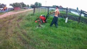 ✅ Купил роторную косилку  Заря к мотоблоку ОКА .Собрал и решил опробовать ,Оказалось она..