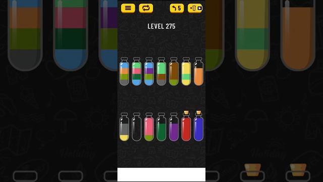 Soda Sort Puzzle - level 275 смотреть онлайн