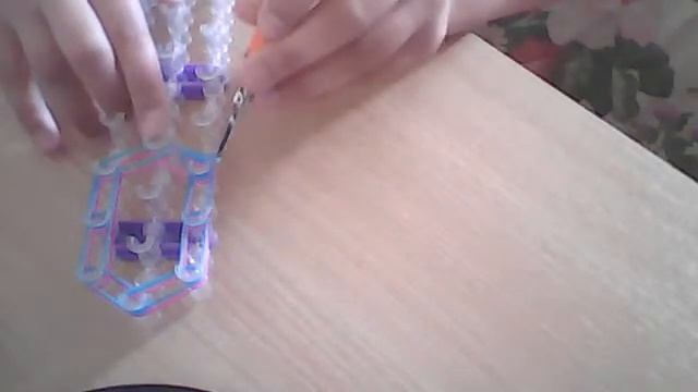 БРЕЛОК ПОНЧИК ИЗ РЕЗИНОК