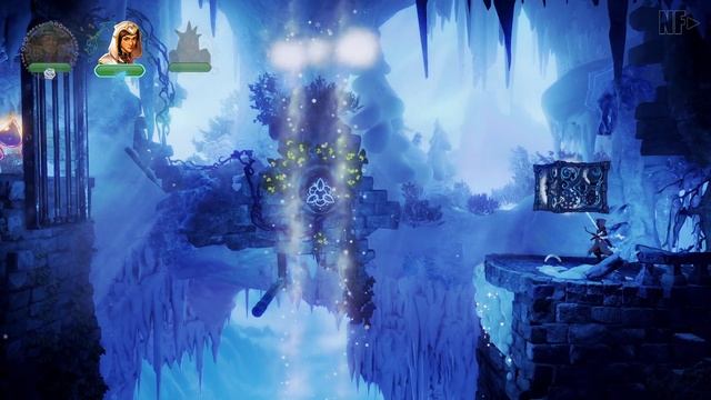 Trine 4: The Nightmare Prince - Уровень 15 - Заснеженные вершины