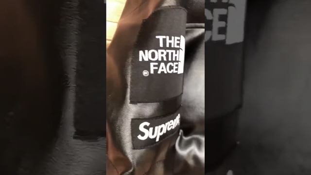 Куртка ТНФ кожа Supreme смотреть онлайн