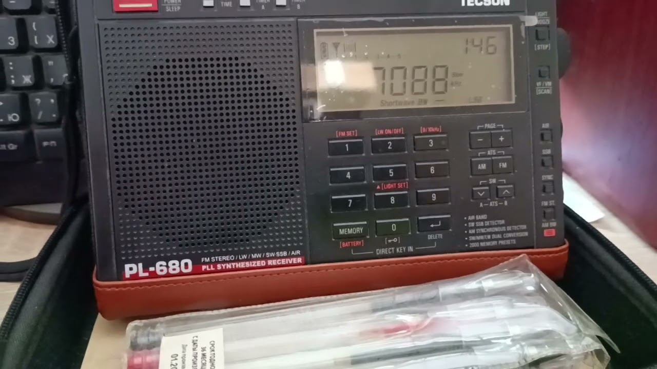 КВ 7088 кГц радио ульяна три сергей харитон, диапазон 40 метров. утреннее морозное прохождение 16.02 смотреть онлайн