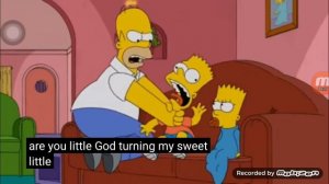 АБВГДЕЁЖЗИЙКЛМНОПРСТУФХЦЧШЩЪЫЬЭЮЯ The Simpsons  - Bart strangles maggie why you little