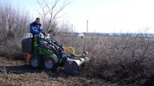 Косилка мульчерная для мини-погрузчика FRONTMEN