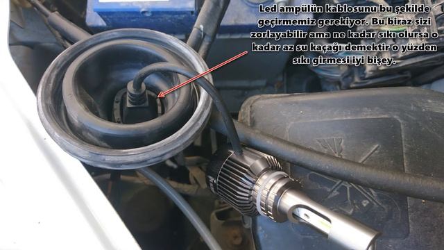 Dacia Dokker Xenon Far Uygulaması | MFK H4 Led Far İçinde Nasıl Durmalı?