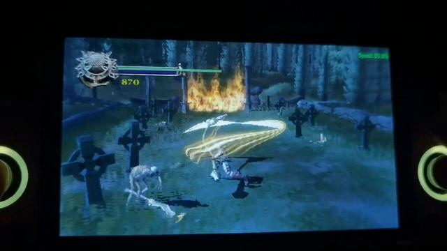 Trimui Smart Pro PSP Vulkan Dante's Inferno