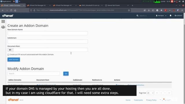 Host Multiple Domain On Cpanel - Add Domain on Cpanel смотреть онлайн