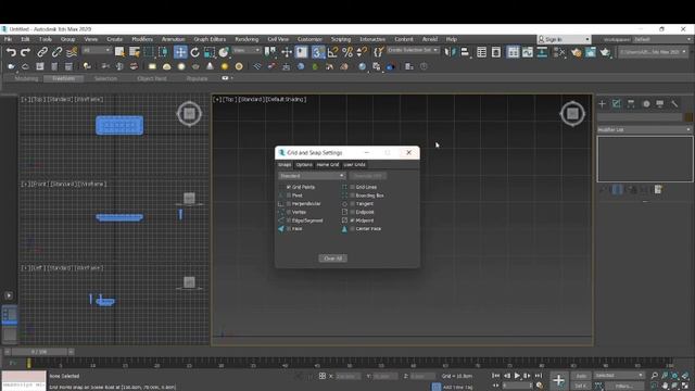 Bench chair in 3D max смотреть онлайн