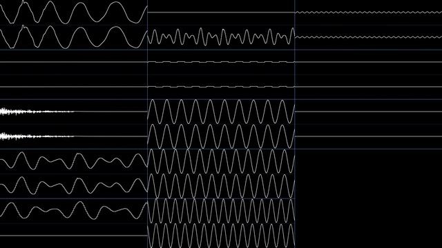 Alpha C - neon aurora (Oscilloscope View) смотреть онлайн