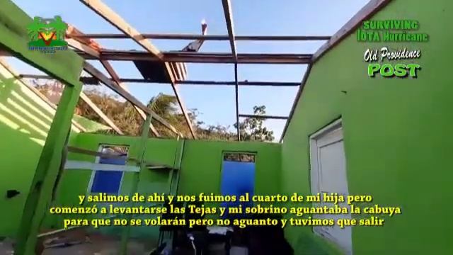 Testimony from Miss Melissa Howard Har Experience of the hurricane Iota 2020. смотреть онлайн