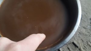 Обработка днища внутри пушсалом .