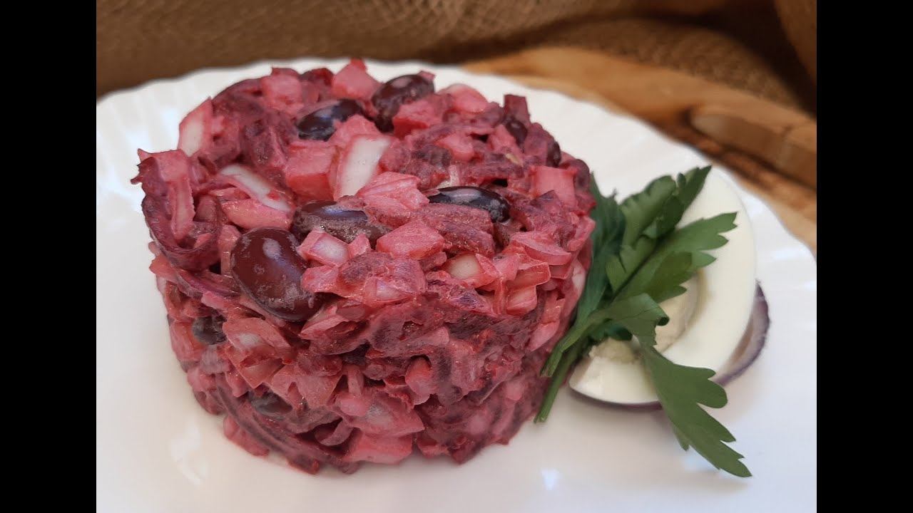 Салат из СВЕКЛЫ, который вы еще не пробовали!  Кто не любит свеклу - обязательно ее полюбит!