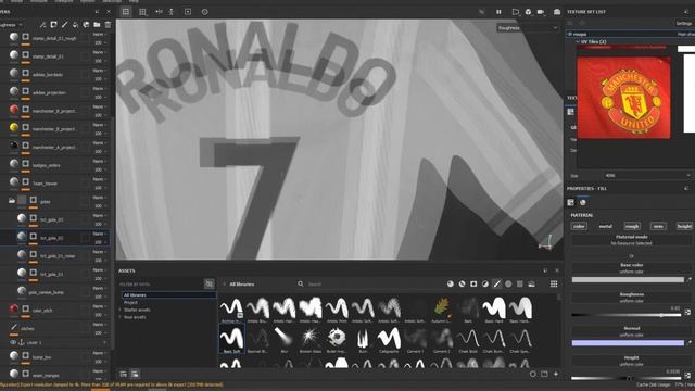 Speed Texturing - Manchester United Uniform CR7 смотреть онлайн